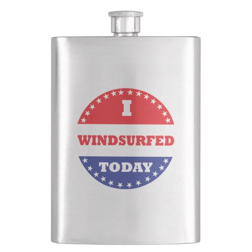 I Windsurfed Today Flask