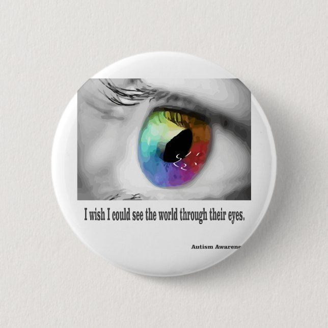I wish I could see Pinback Button (Front)