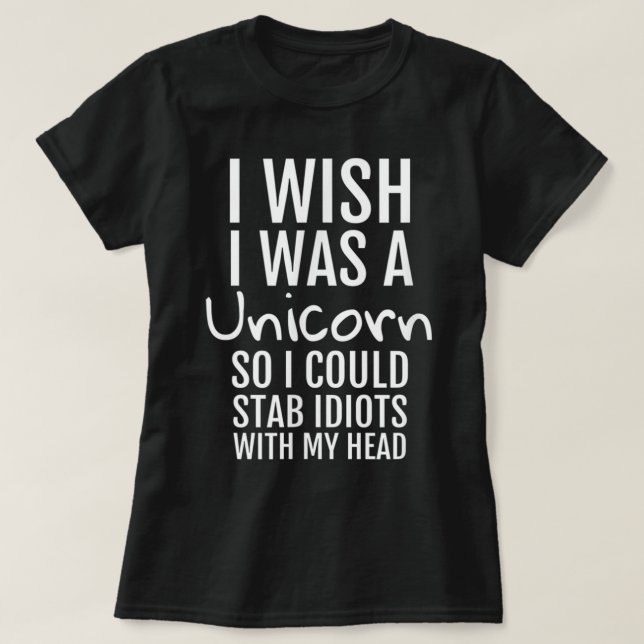 i wish i was a unicorn - Men T 2032 T-Shirt (Design Front)