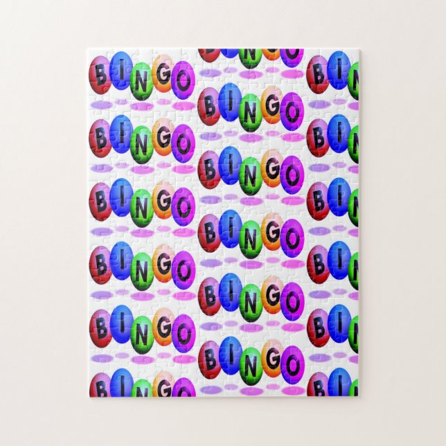 I wish I was at bingo Jigsaw Puzzle (Vertical)