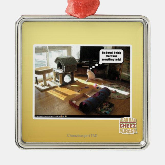 I wish there was something to do metal ornament (Front)