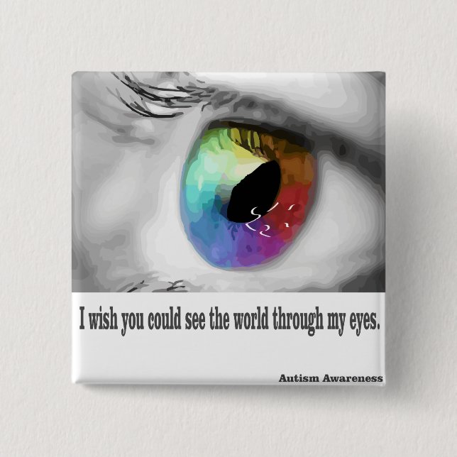 I wish you could see button (Front)