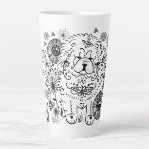 I WOKE UP LIKE THIS Chow Latte mug