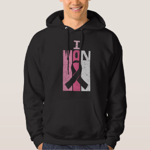 I Won Breast Cancer Awareness Warrior Survivor  Hoodie