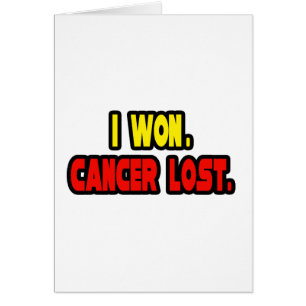I Won. Cancer Lost. Cards