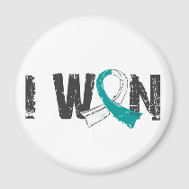 I Won Cervical Cancer Magnet