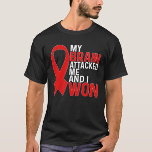 I Won Stroke Survivor Stroke Awareness Month T-Shirt