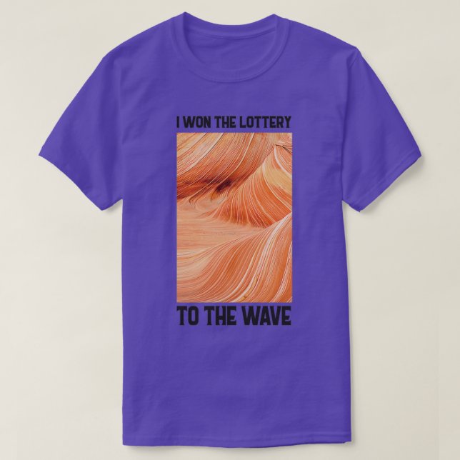 I won the lottery T-Shirt (Design Front)