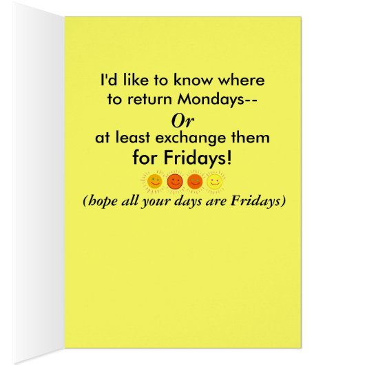 I wonder...if each day is a gift... (Inside (Right))