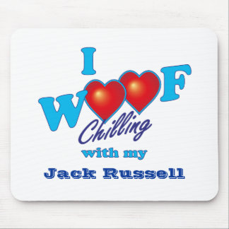 I Woof Jack Russell Mouse Pad