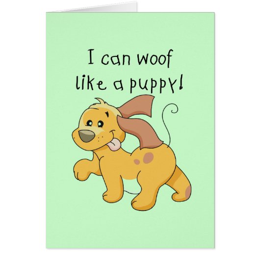 I Woof Like a Puppy Tshirts and Gifts (Front)