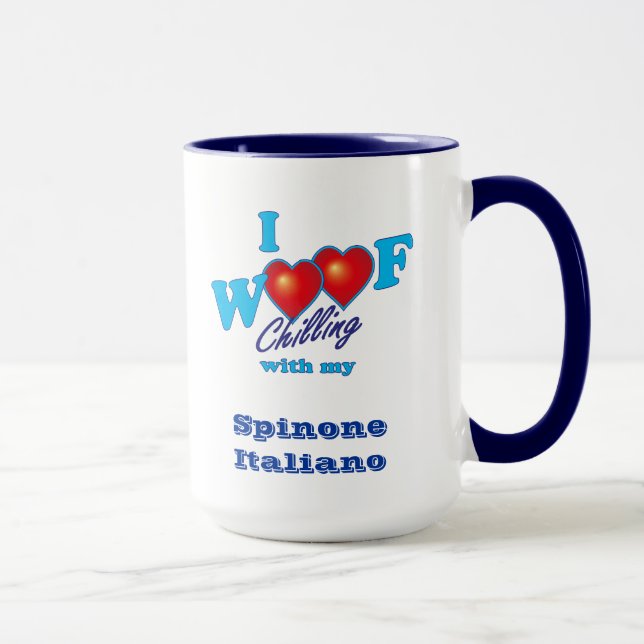 I Woof Spinone Italiano Mug (Right)
