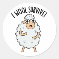 I Wool Survive Funny Sheep Pun