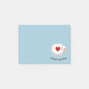 I Wooly Love You! Post-it Notes