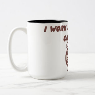 I Work Better With Caffeine Mug Office Humor Cup
