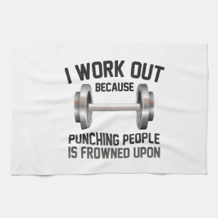 I Work Out Towel