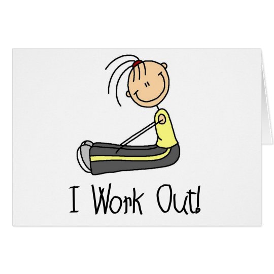 I Work Out Tshirts and Gifts Card