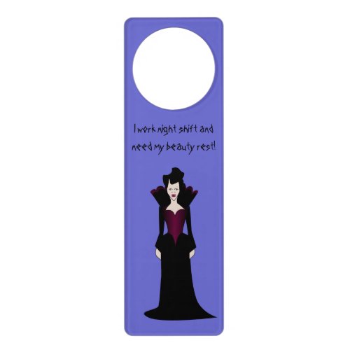 I work the night shift and need my beauty rest door hanger