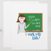 I Work With Kids! (Front/Back)