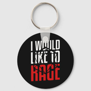 I Would Like To Rage Funny Rpg Gift For A Gamer Keychain
