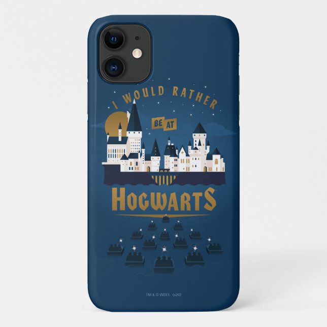 I Would Rather Be At HOGWARTS™ Abstract Boat Ride Case-Mate iPhone Case (Back)