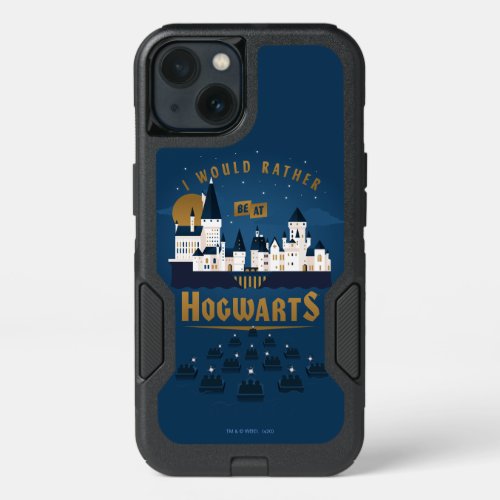 I Would Rather Be At HOGWARTS Abstract Boat Ride iPhone 13 Case