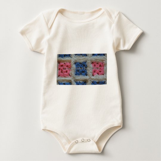 i would rather be knitting baby bodysuit