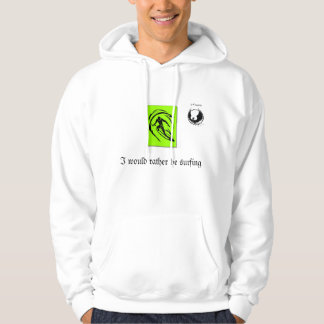 I would rather be surfing Hoodie