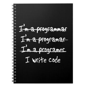 I Write Code Notebook