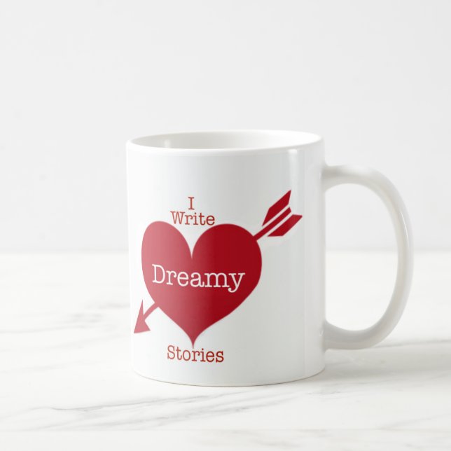 I Write Dreamy Stories Coffee Mug (Right)