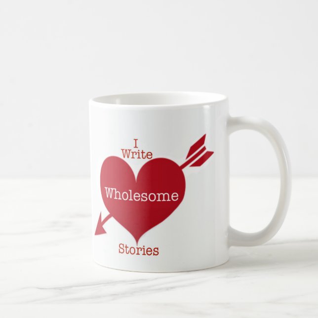 I Write Wholesome Stories Coffee Mug (Right)