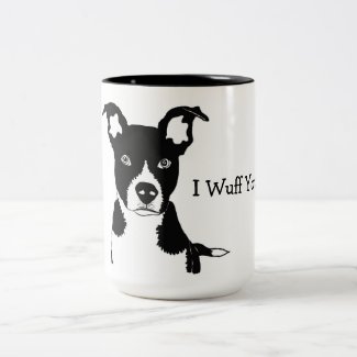 I Wuff You Puppy Mug