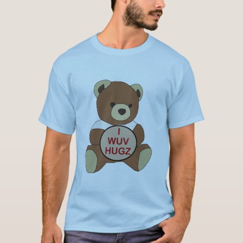 I WUV HUGZ T_Shirt