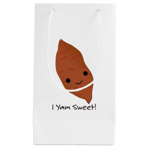 I Yam Sweet Cute kawaii Sweet Potato Small Gift Bag