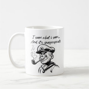 I Yam What I Yam And Inappropriate Classic Sloth D Coffee Mug
