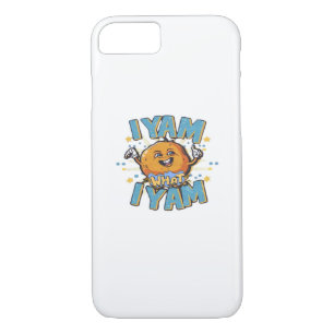 I Yam What I Yam Classic Design For Thanksgiving iPhone 8/7 Case
