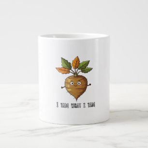 I Yam What I Yam Cute Cosy Autumn Warm Mood Giant Coffee Mug