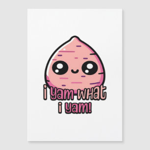 I Yam What I Yam Cute Yam Pun Sweet Mood