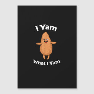 I Yam What I Yam - Dancing Sweet Potato Thanksgivi