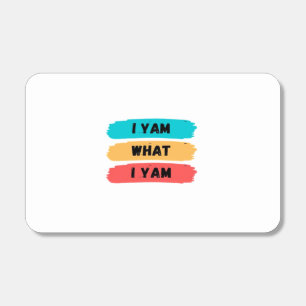 I Yam What I Yam Funny Classic Matchboxes