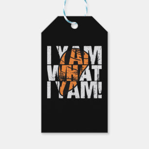 I Yam What I Yam Funny Quote Gift Tags