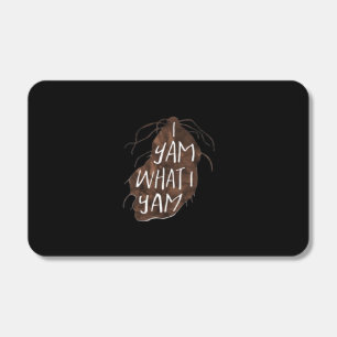 I Yam What I Yam - Pun Design Matchboxes