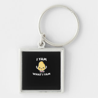 I Yam What I Yam Sweet Potato For Thanksgiving Day Keychain