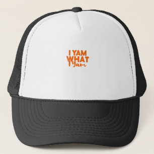 I Yam What I Yam Sweet Potato Thanksgiving Couple Trucker Hat