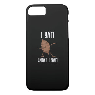 I Yam What I Yam Trendy Basic iPhone 8/7 Case
