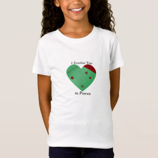 I zombie you to pieces zombie heart T-Shirt