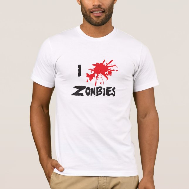 I ♥ Zombies T-Shirt (Front)