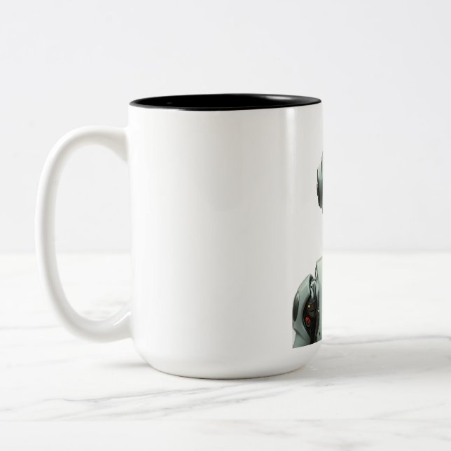 IA Robot Two-Tone Coffee Mug (Left)