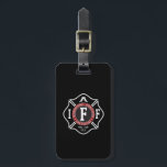 IAFF / Firefighter Maltese Cross Luggage Tag<br><div class="desc">International Association of Fire Fighters Maltese Cross Luggage Tag is the perfect gift item for any firefighter.</div>