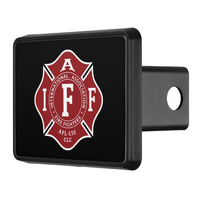 IAFF Maltese Cross Hitch Cover 2" Receiver (Left)